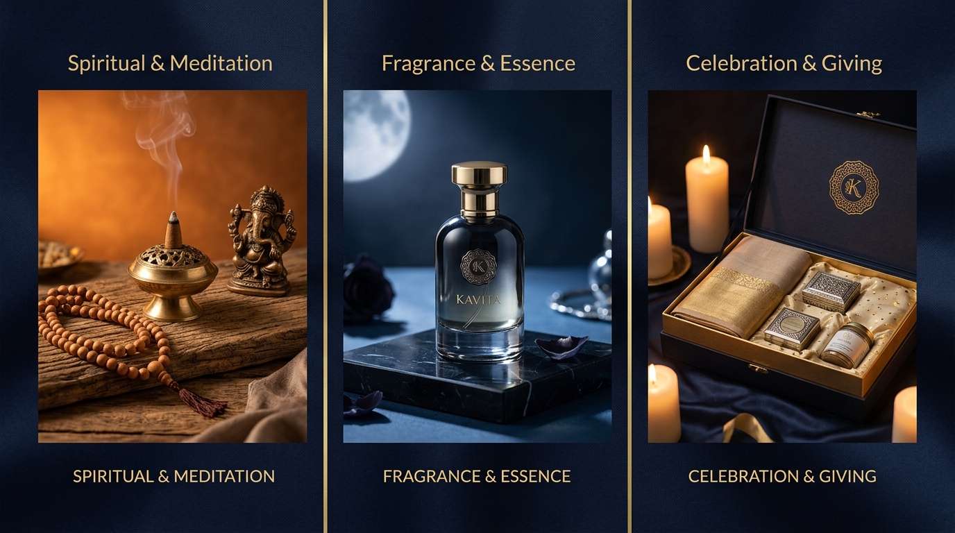 Spiritual products, perfumes and corporate gifting — the three Tathastu Nexus brands